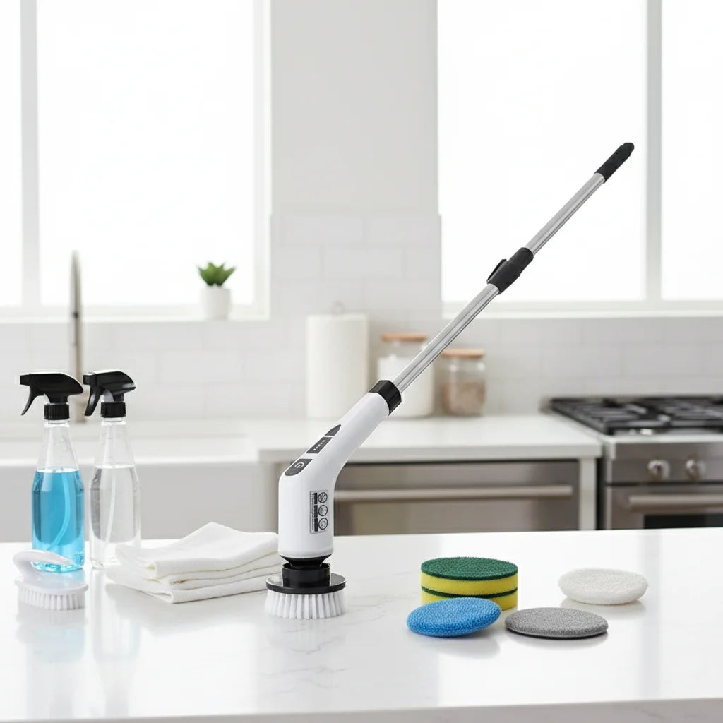 9-in-1 Electric cleaning brush